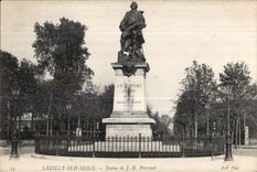 CPA Neuilly Sur Seine Statue de J R Perronet