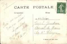 Madera de CPA de Meudon Clamart Allee de los suspiros E M