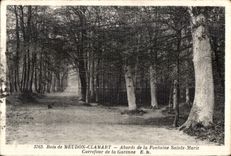 Madera de CPA de los accesos de Meudon Clamart de la fuente santa Marie