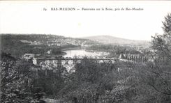 Panorama bajo bajo de CPA Meudon en el Seine tomado de Meudon bajo