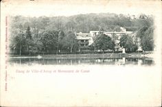 CPA Ville D Avray et Monument de Corot