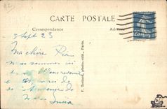 CPA Ville D Avray Statue et Avenue Gambetta