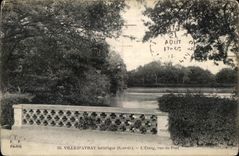 CPA Ville D Avray L Etang Vue du Pont