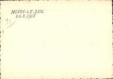 PHOTO Noisy Le Sec 1958 