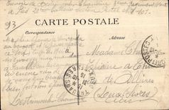 CPA Le Bourget Le Caveau Monument ou sont deposes les restes des Soldats morts en 1870 1871