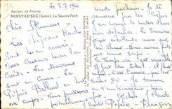 CPSM Noisy Dryness (the Seine) the Foch Public garden