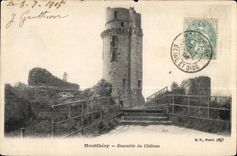 CPA Montlhery ensemble du chateau