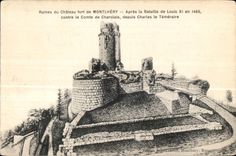 Montlhery - Ruines du Chateau Fort - CPA 
