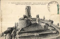 Montlhery - Ruines du Chateau Fort - CPA 