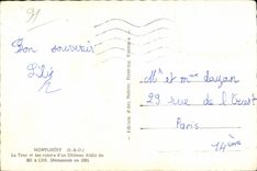 Montlhery - Le Chateau - La Tour - CPA