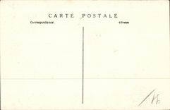 CPA LongPont (S -et-O ) Vierge du trumeau au porail central de la Bsilique