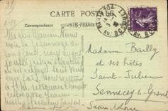 CPA Longpont - L Eglise