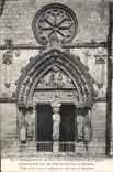 Longpont - Grand Portail de l Eglise - CPA 