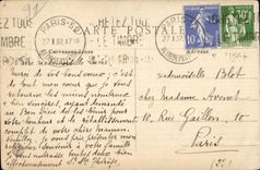 Longpont - the Basilica - Gate - CPA