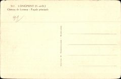 Longpont - Chateau de Lormoy - CPA 