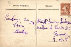 Clichy - Place Sacco Venzetti - CPA