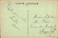 CPA Nainville les Roches (S et O) Les Roches