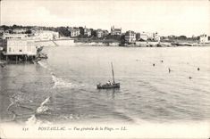Pontaillac - Vue Generale de la Plage - CPA 