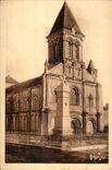 CPA Nieul sur l Autize Eglise romane et Monument aux Morts pour la Patrie
