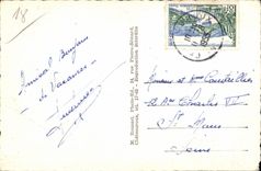 Folklore - Costumes - Au Berry - Les Buveurs - alcool - CPA
