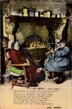 Folklore - Costumes - Au Berry - Les Vieux Folklore Costume - CPSM 