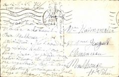 CPSM Lure (Hte-Saone) L Eglise