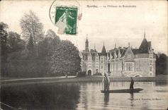 Bonnetable - Le Chateau - CPA 