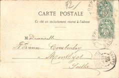 Bonnetable - Le Chateau - CPA 