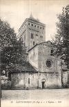 CPA Sauveterre (B -P ) L Eglise