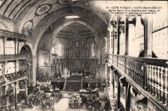 CPA Cote Basque Saint Jean De Luz Eglise Saint Jean Baptiste