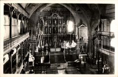 CPA St Jean de Luz (Basses Pyr ) Interieur de I Eglise