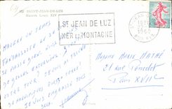 CPA St Jean De Luz Maison Louis XIV