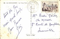 CPSM La Normandie Le Vieux Puits Folklore Cheval Horse