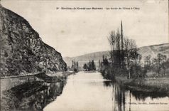 CPA Environs de Conde sur Noireau l es bords de I Orne a Cleey