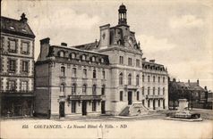 CPA Coutances Le Nouvel Hotel de Ville