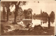 CPA Les bords de I Orne pres de Caen Edite L Entr aide Unioniste