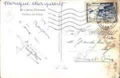 CPA Jarnac (Charente) Chateau de Cresse