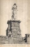CPA Pointe Du Raz Statue de Notre Dame des Naufrages