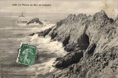 CPA La Pointe Du Raz en Tempete