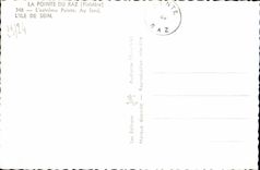 CPA La Pointe Du Raz (Finistre) L extreme Pointe Au fond L ile De Sein