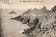 CPA La Pointe Du Raz cote sud (Region d audierne)