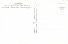 CPA La Pointe Du Raz (Finistere) La Ststue Notre Dame des Naufrages