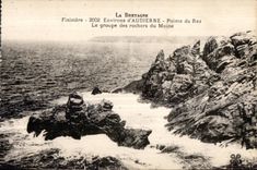CPA La Bretagne Finistere Environs d Audierne Pointe du Raz Le groupe des rochers du Moine