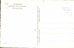 CPA La Pointe du Raz de Sein Vue generale