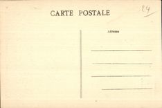 CPA Statue de Notre Dame des Nautrages de La Pointe du Raz Ceuvre du Seulpteur goderesky