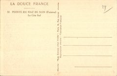 CPA Pointe du Raz De Sein (Finistere) La Cote Sud
