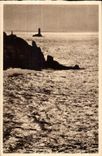 CPA Pointe Du Raz De Sein (Finistere) Le Capucin et le Phare de la Vieille