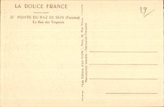 CPA Pointe Du Raz De Sein (Finistere) La Baie desTrepasses