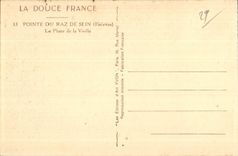 CPA Pointe Du Raz De Sein (Finistere) La Phare de la Vieille