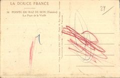 CPA Pointe Du Raz De Sein (Finistere) Le Phare de la Vieille